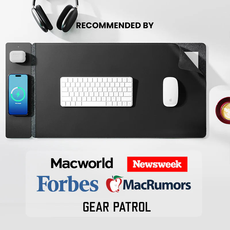 - Nano Wireless Charging Desk Mat -