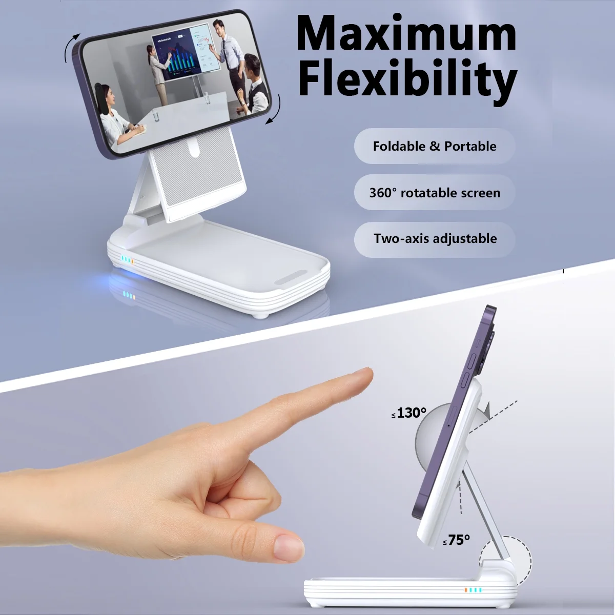 5-in-1 Portable/Wireless Charging Station