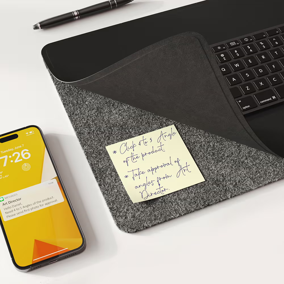 - Nano Wireless Charging Desk Mat -